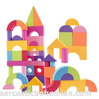 per 50pcs Ultra-Light Building Blocks Set Colorful EVA Foam Bricks Set Kids Infant Children Soft Educational Toy Gift B074H28K7Q